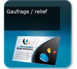 Gauffrage relief